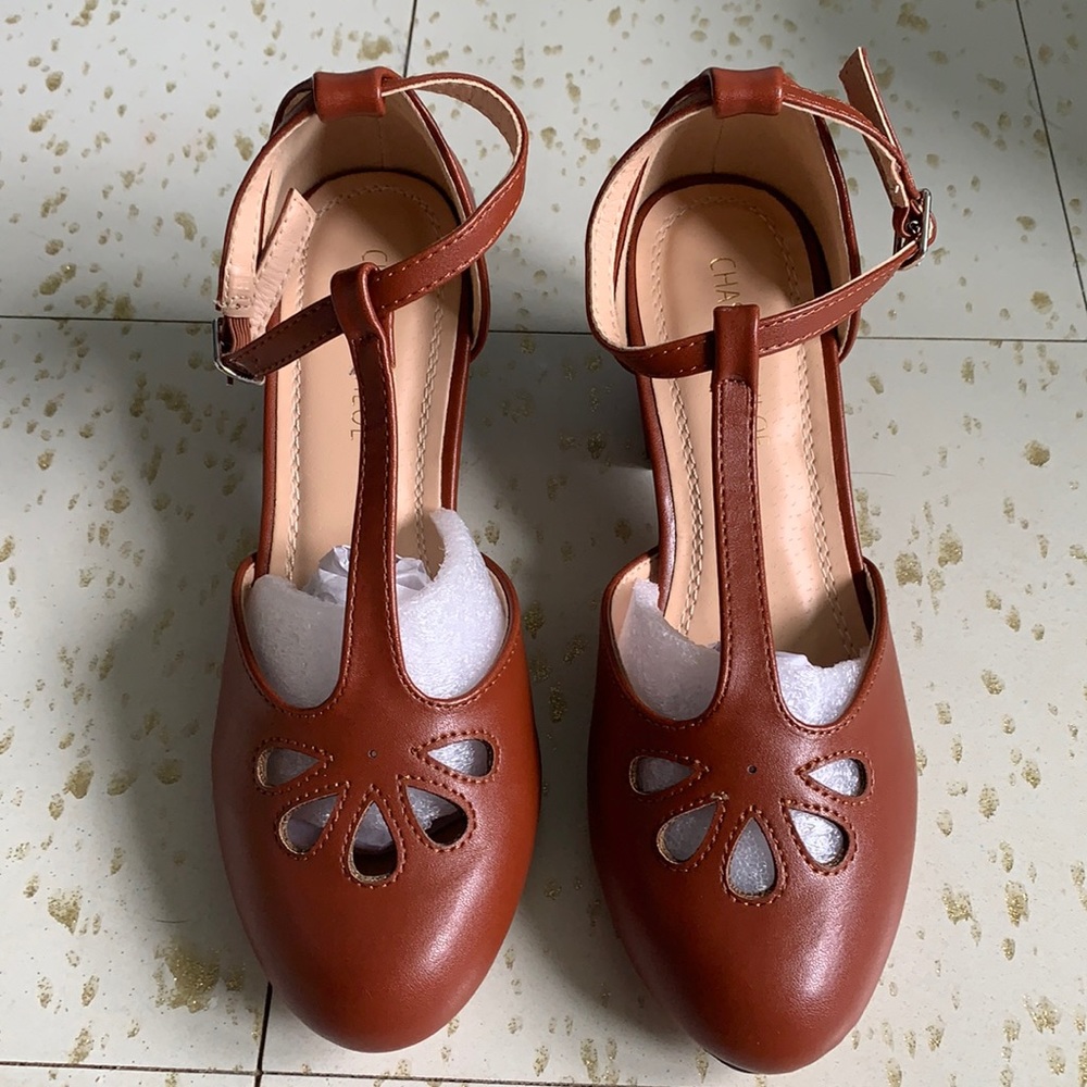 T-strap Heels